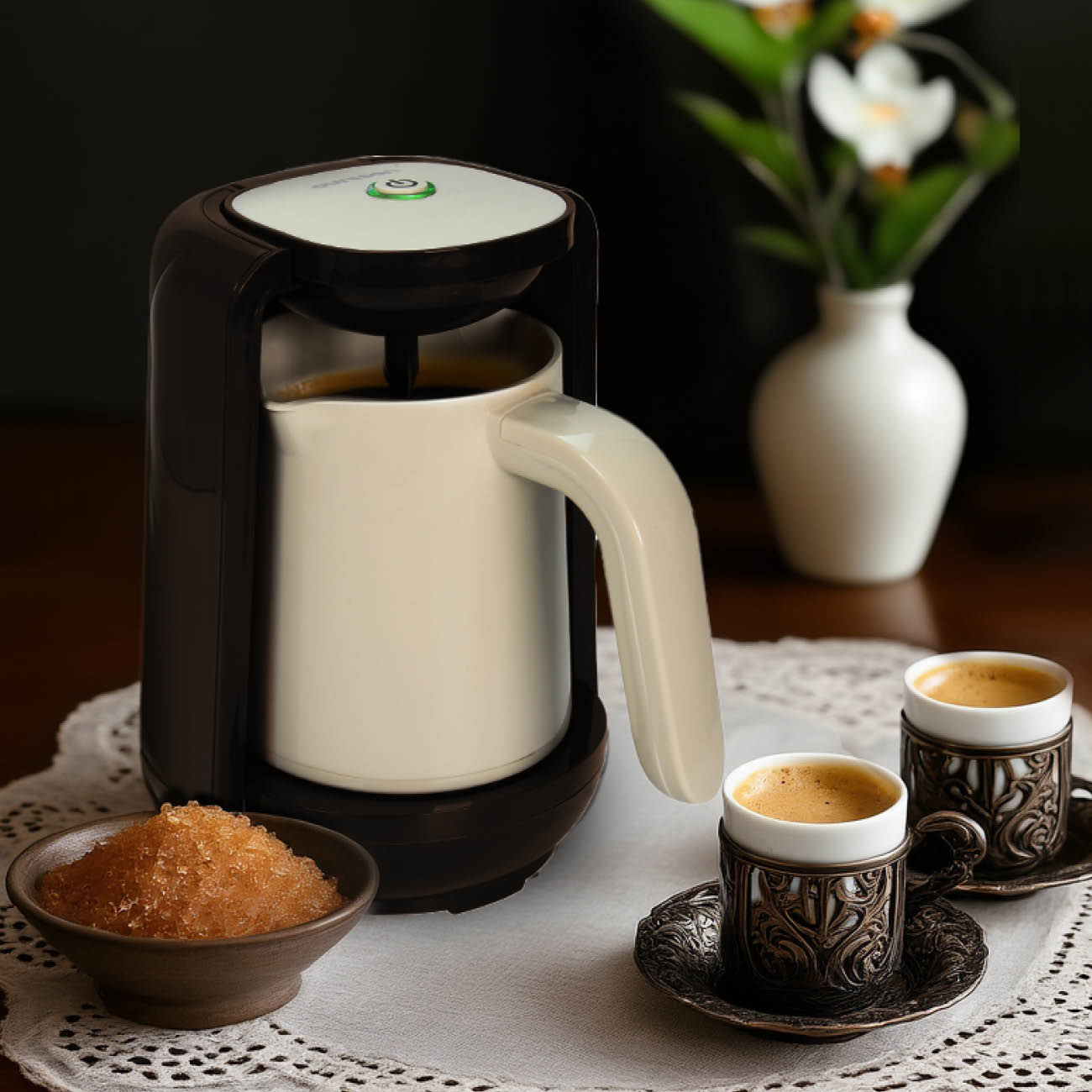 Кофеварка для приготовления турецкого кофе (электрическая турка)  Oursson TC0250/IV