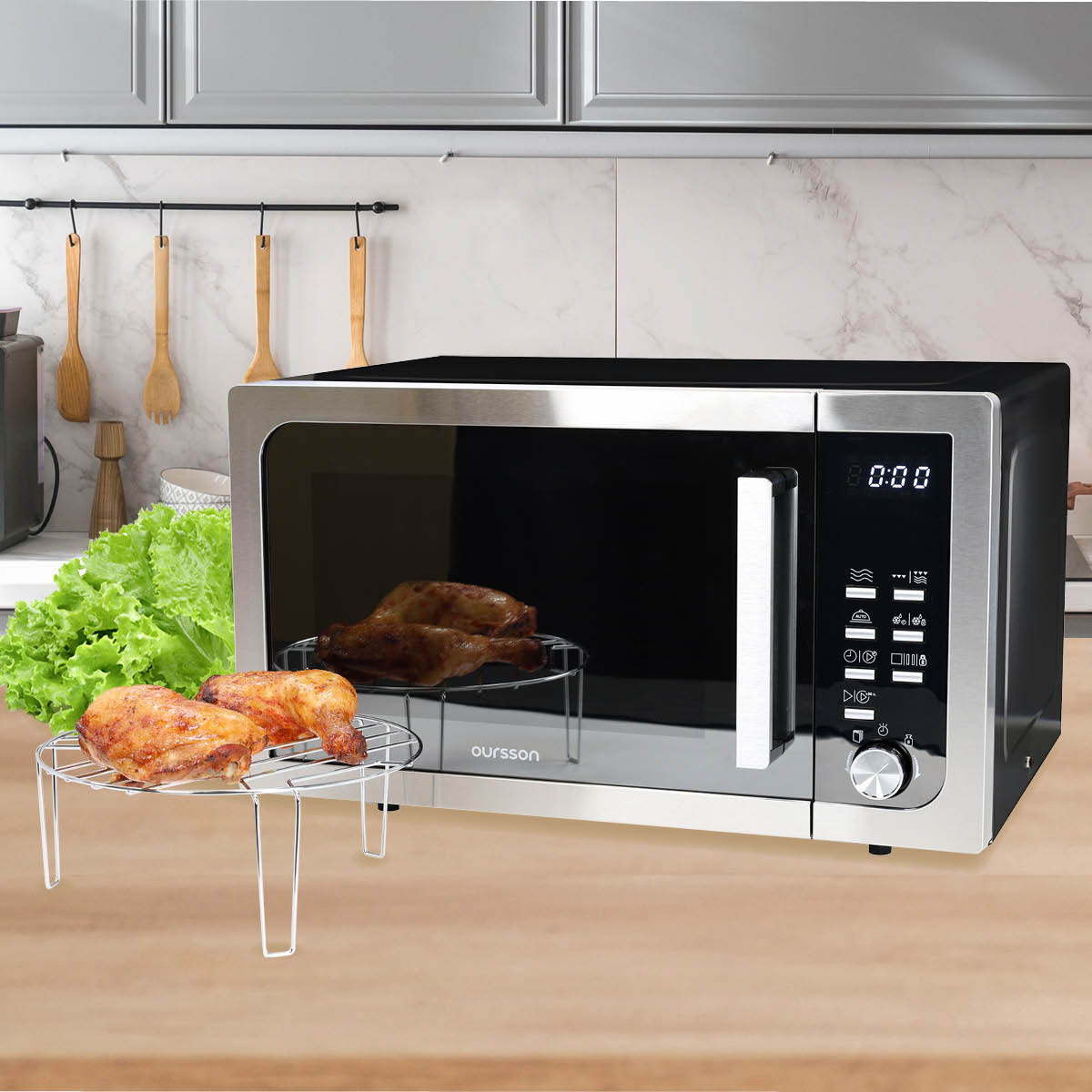 Микроволновая печь Oursson MD2306FDB/SL